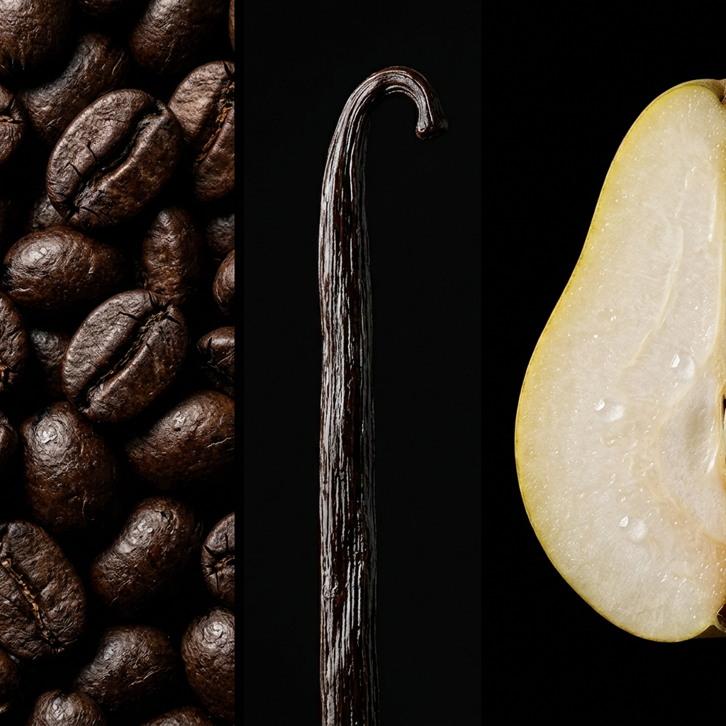 Duftprofil von Addict Noir No. 548 – Kopf-, Herz- und Basisnoten